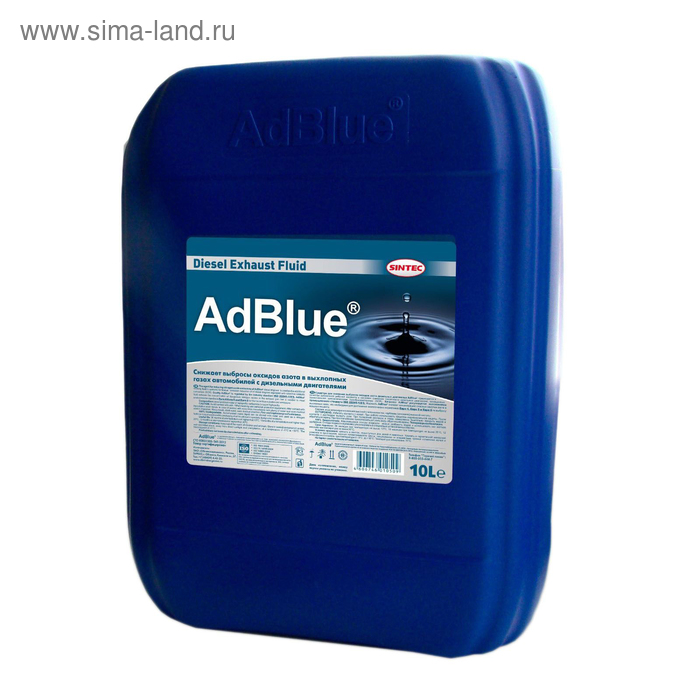 Жидкость AdBlue для системы SCR дизельных двигателей, мочевина 10 л мочевина лукойл aus 32 adblue 20 л 1390004