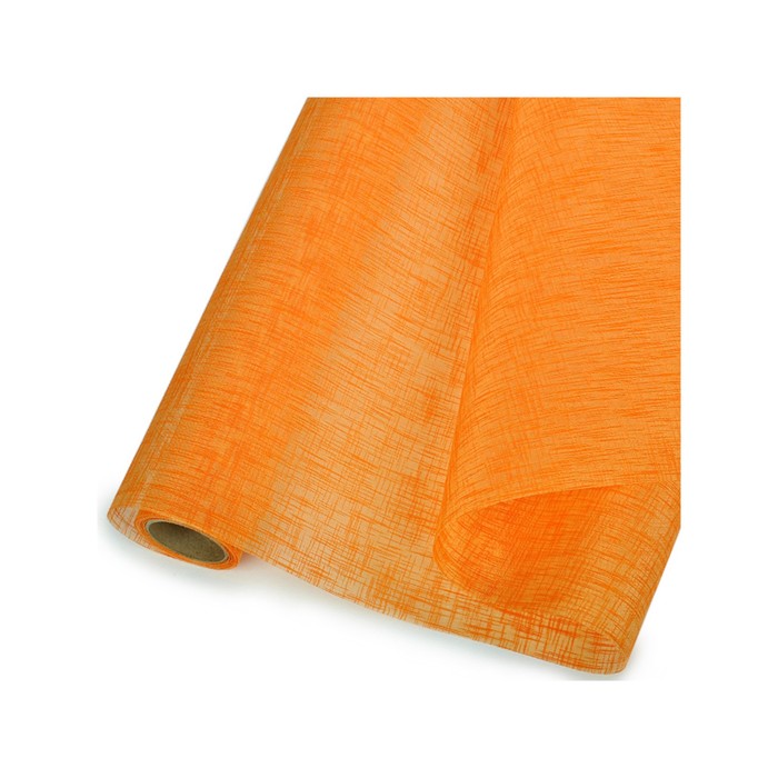 Бумага-пленка "Стелато", оранжевый, 53 см x 4 м
