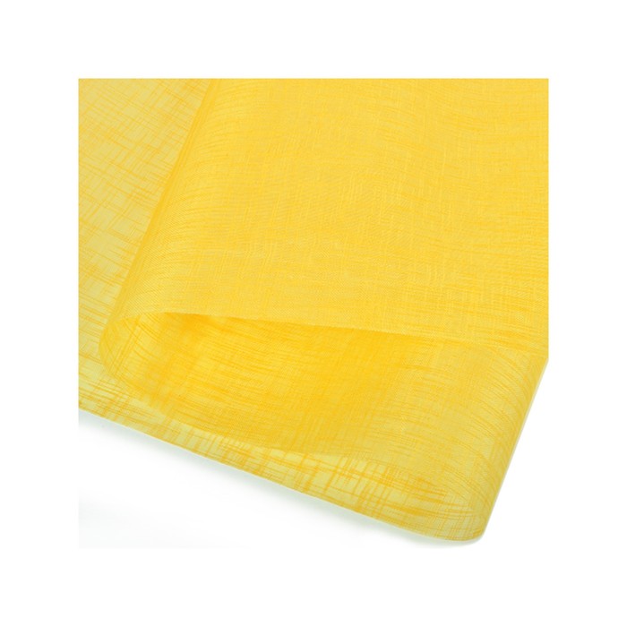 Бумага-пленка "Стелато", жёлтая, 53 см x 4 м