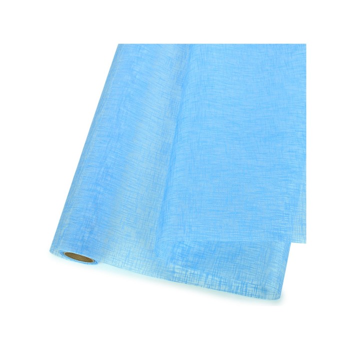 Бумага-пленка "Стелато", голубая, 53 см x 4 м