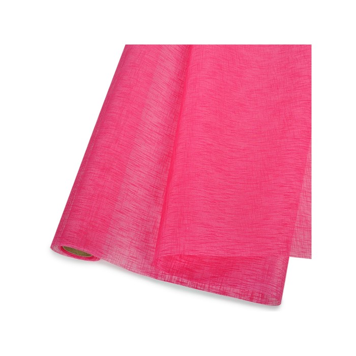 Бумага-пленка "Стелато", ярко-розовая, 53 см x 4 м