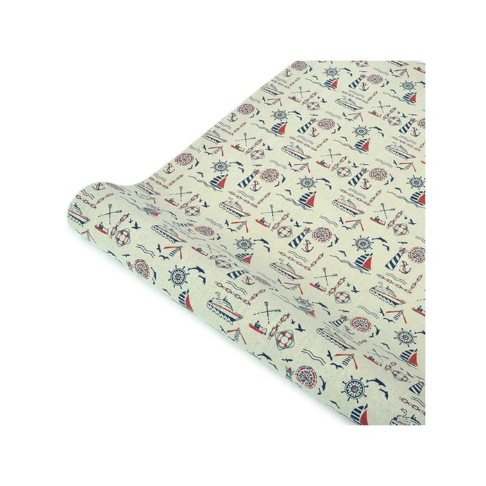 Бумага на льне "Круиз", 47 см x 4 м