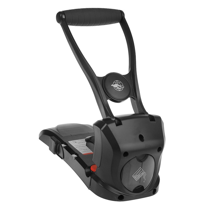 Дырокол мощный до 150 листов Kangaro HDP-2160N, металлический, с линейкой, черный