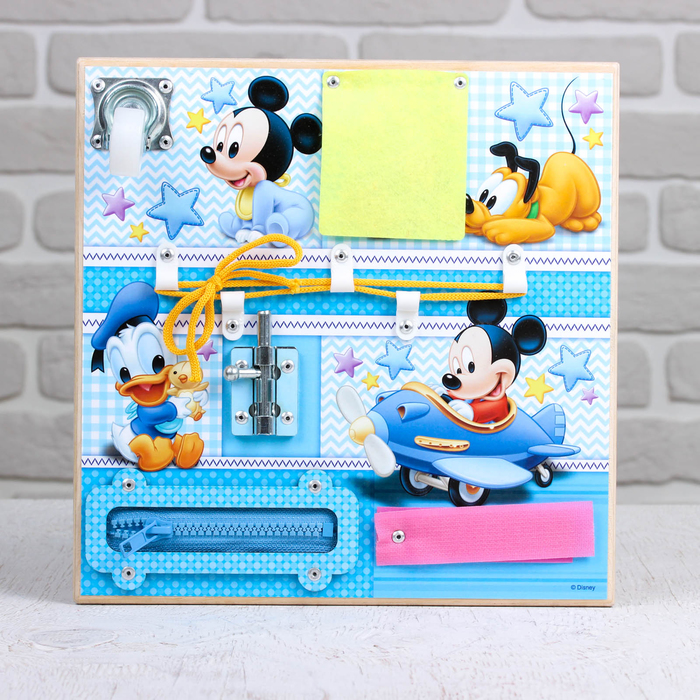 Бизиборд "Развиваемся вместе", Микки Маус