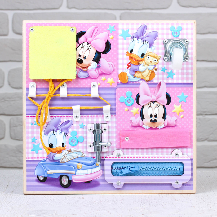 Бизиборд "Развиваемся вместе", Минни Маус