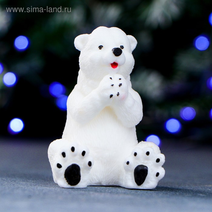 

Фигурное мыло "Северный Мишка" 70 г