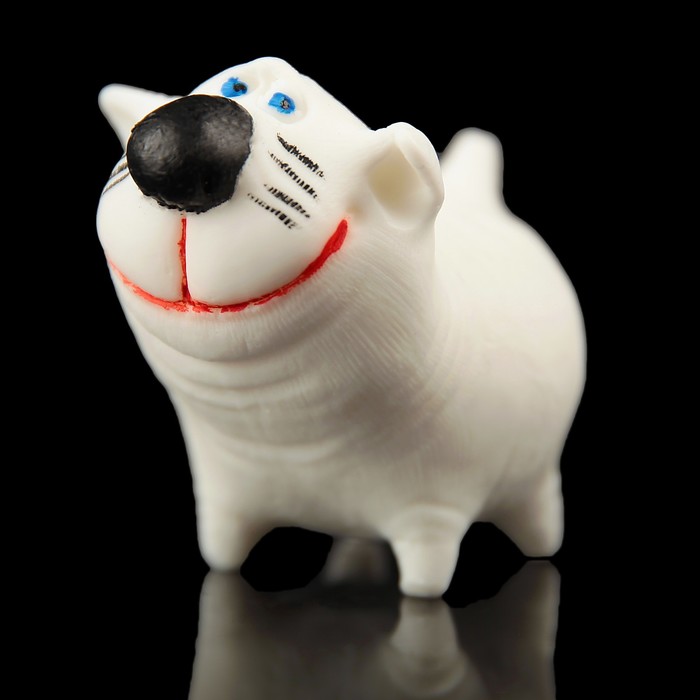 Мыло фигурное "Мартовский кот" белый 145 г