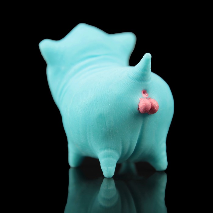 Мыло фигурное "Мартовский кот" голубой 145 г