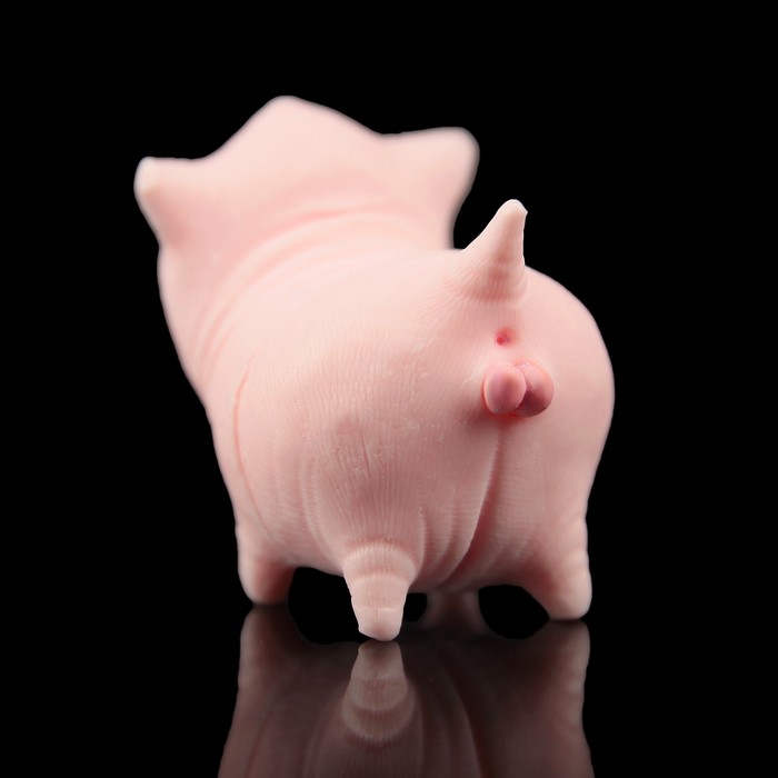 Мыло фигурное "Мартовский кот" розовый 145 г