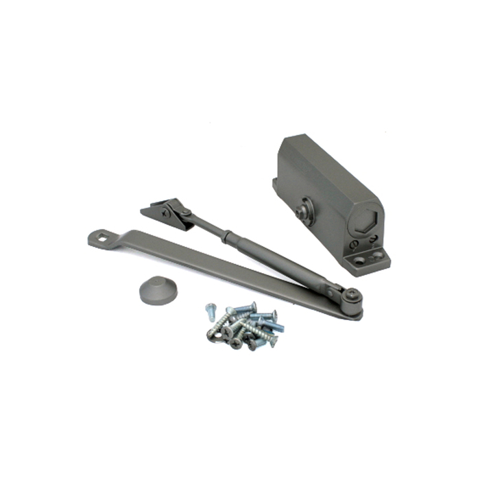 Доводчик дверной NOTEDO DC-080, 60-100 кг, серый