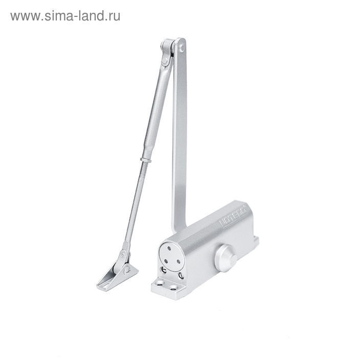 

Доводчик дверной NOTEDO DC-090, 60-120 кг, цвет серебро