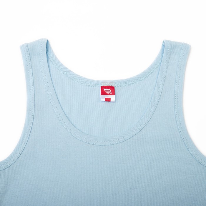 Комплект для мальчика (майка, трусы-боксеры), рост 140 см, цвет голубой