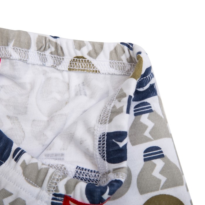 Трусы-боксеры для мальчика, рост 92 см, цвет серый