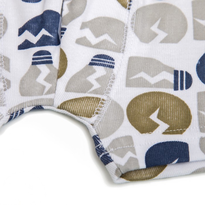 Трусы-боксеры для мальчика, рост 92 см, цвет серый