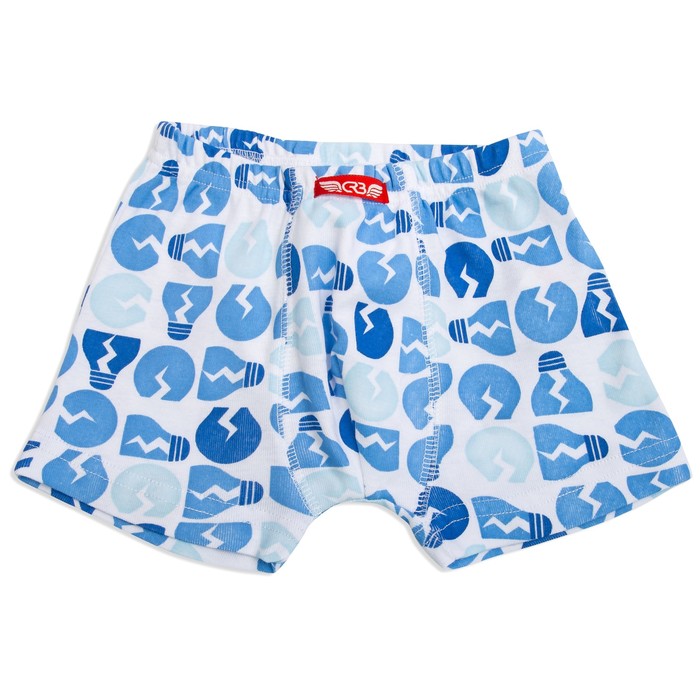 Трусы-боксеры для мальчика, рост 92 см, цвет голубой