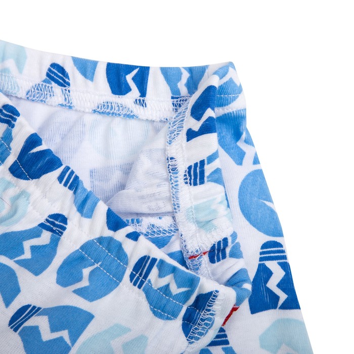 Трусы-боксеры для мальчика, рост 92 см, цвет голубой