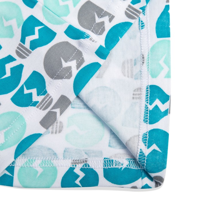 Майка для мальчика, рост 92 см, цвет бирюзовый