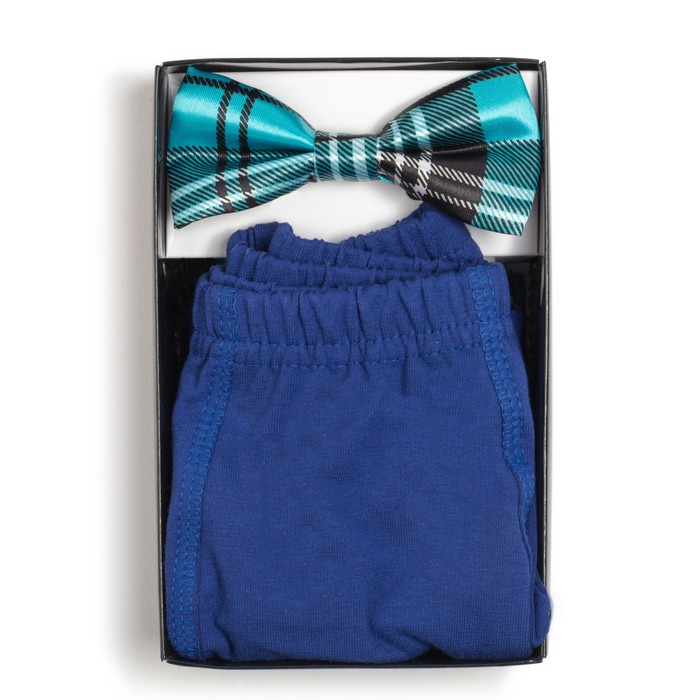 Набор "Настоящий джентльмен" трусы и галстук-бабочка, размер 30