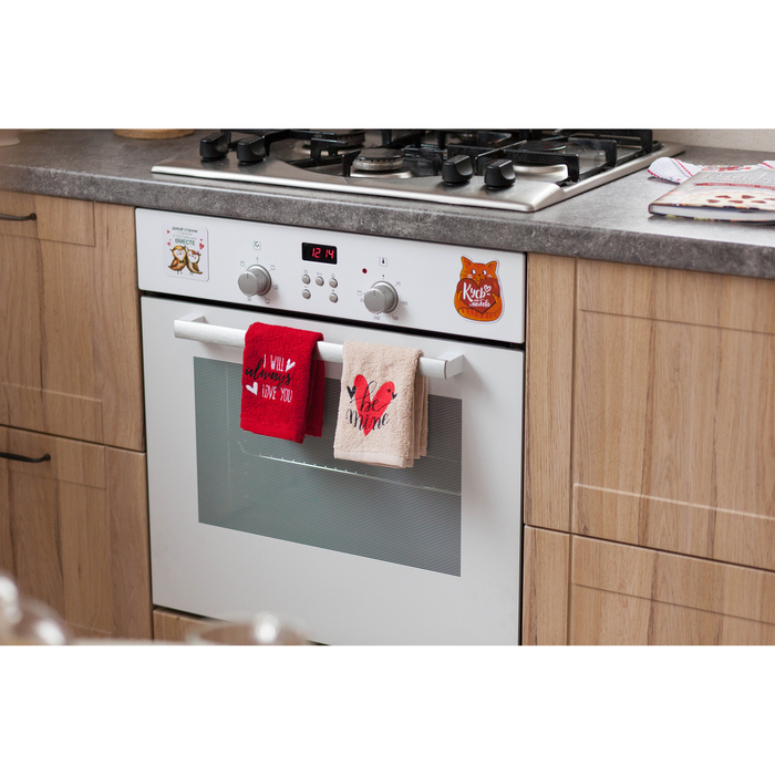 Набор полотенец "Be mine" 30х30 - 2 шт., 100% хл., 340 гр/м2