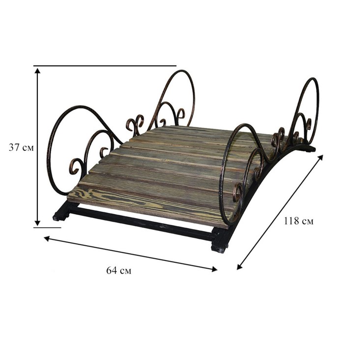 Мост декоративный 862-17R