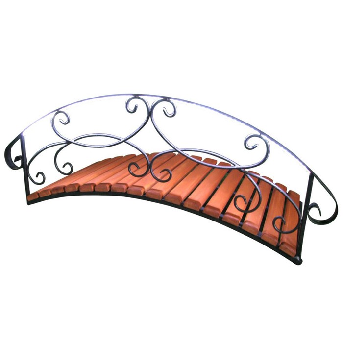 Мост декоративный  860-38 с подсветкой (дерево)