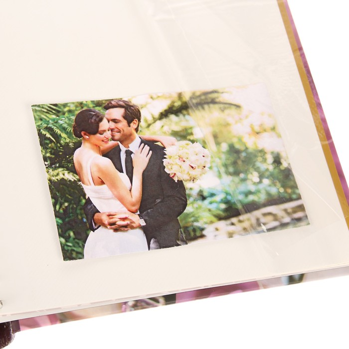 Фотоальбом магнитный 20 листов+20 тематических листов Diesel Wedding story 23х28 см