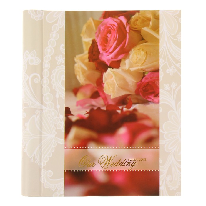 Фотоальбом магнитный 10 листов + 20 тематических страниц Diesel Wedding story8 розы