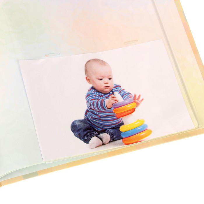 Фотоальбом на 52 фото 10х15 см, 2 фото 15х21 см Pioneer "Наш малыш" с аистами