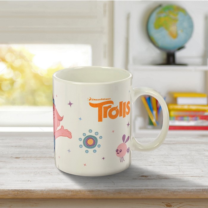 Кружка 325 мл "Тролли", подарочная упаковка