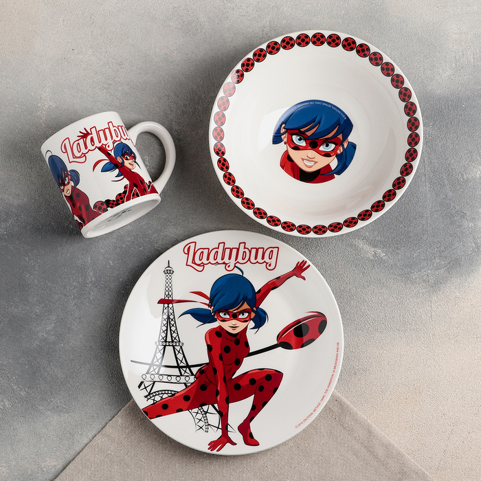 Набор "Леди Баг", 3 предмета