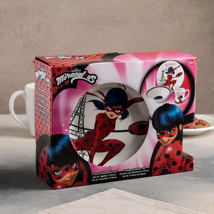 Набор "Леди Баг", 3 предмета