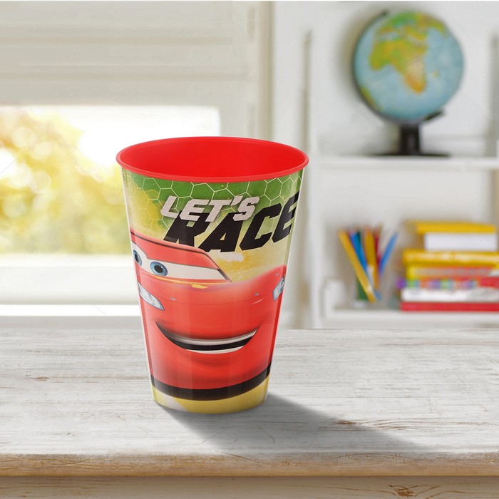 Стакан 430 мл "Тачки. Грани гонок"