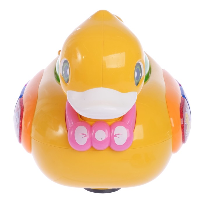 Развивающая игрушка «Уточка с утятами», световые и звуковые эффекты, двигается