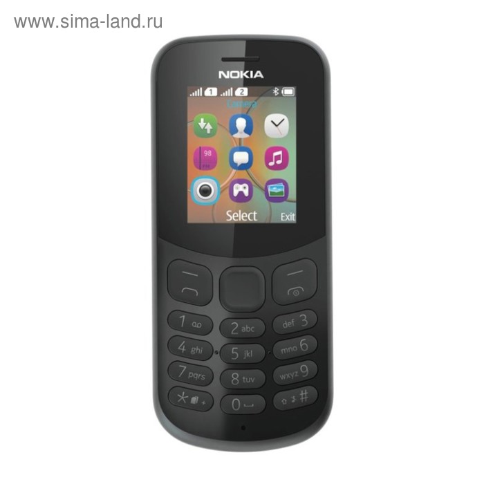 Сотовый телефон Nokia 130 DS Black TA-1017