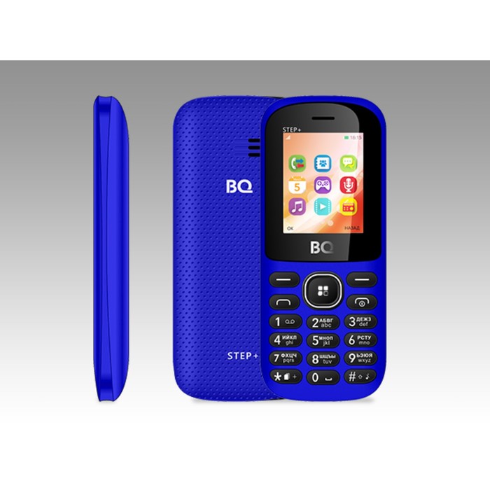 Сотовый телефон BQ M-1807 Step+ Dark Blue