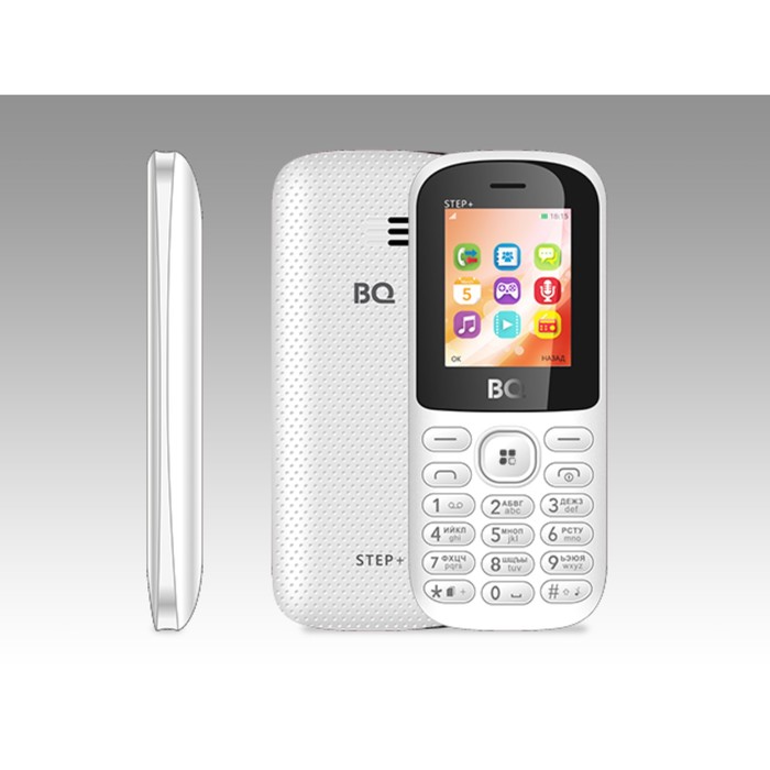 Сотовый телефон BQ M-1807 Step+ White