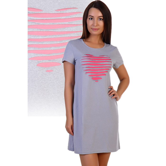 Туника женская Джумана цвет серый, р-р 52