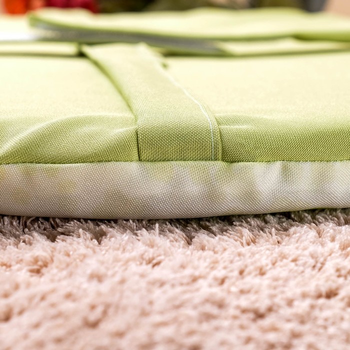 Подушка на стул «Лайм", струттофайбер, диаметр 40см, высота 3см, п/э 100%