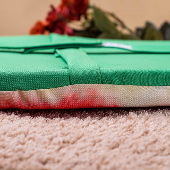 Подушка на стул «Арбуз", струттофайбер, диаметр 40см, высота 3см, п/э 100%