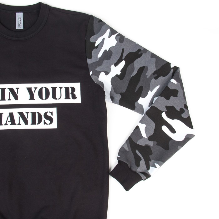 Джемпер (толстовка) мужской Берн цвет чёрный, р-р 46