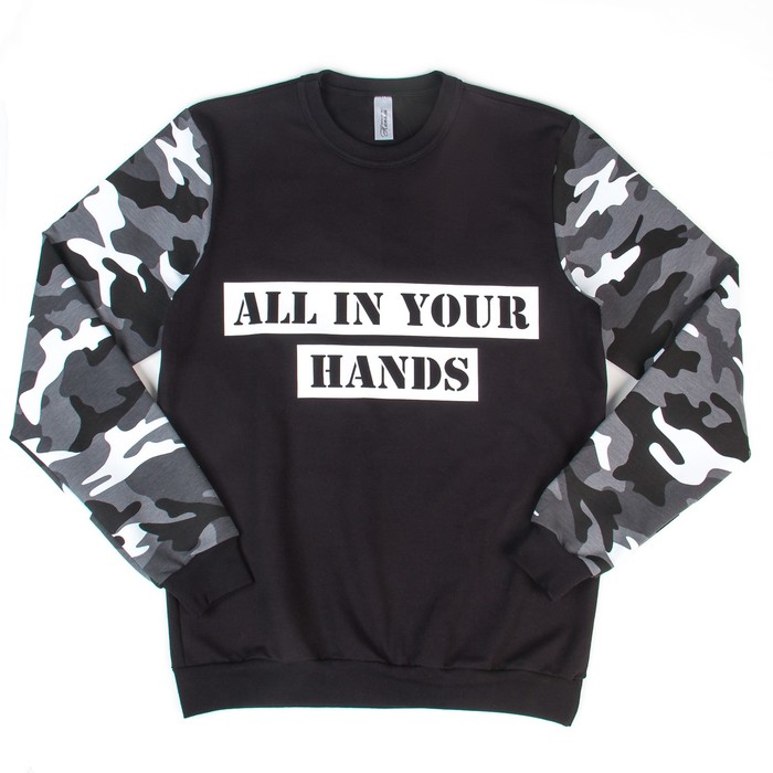 Джемпер (толстовка) мужской Берн цвет чёрный, р-р 48