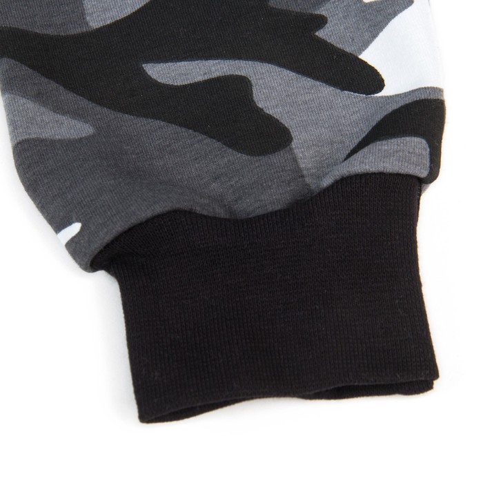 Джемпер (толстовка) мужской Берн цвет чёрный, р-р 56