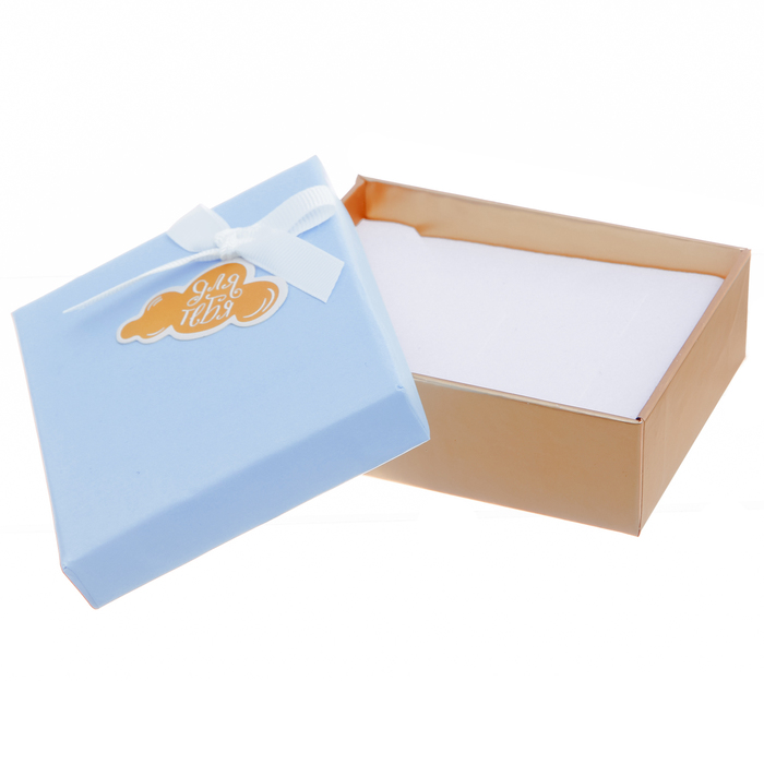 Подарочная коробочка под кулон/серьги/кольцо с тиснением«Для тебя», 7 х 9 х 2,8 см