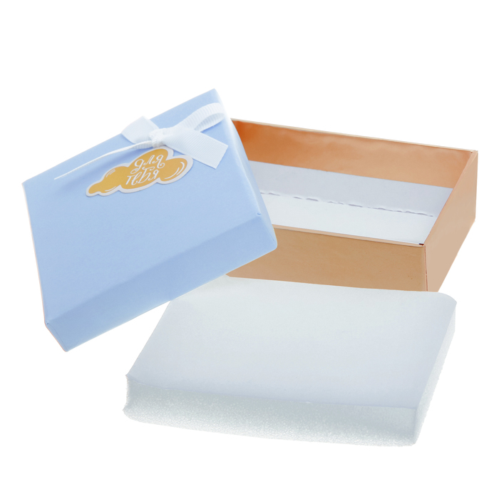 Подарочная коробочка под кулон/серьги/кольцо с тиснением«Для тебя», 7 х 9 х 2,8 см