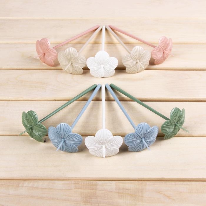 Набор шпажек "Нифмея", 10 шт, цвет МИКС