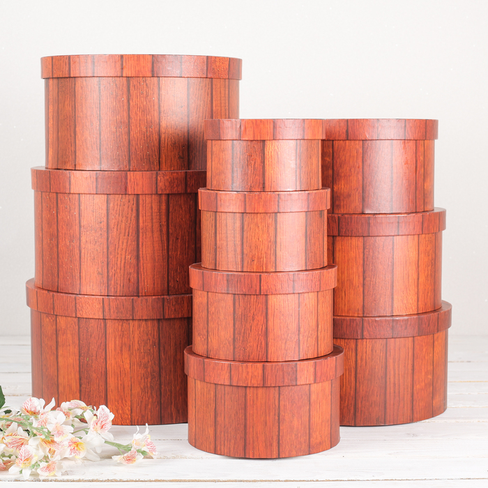 Набор коробок 10в1, 35 х 35 х 17 - 15 х 15 х 8,5 см