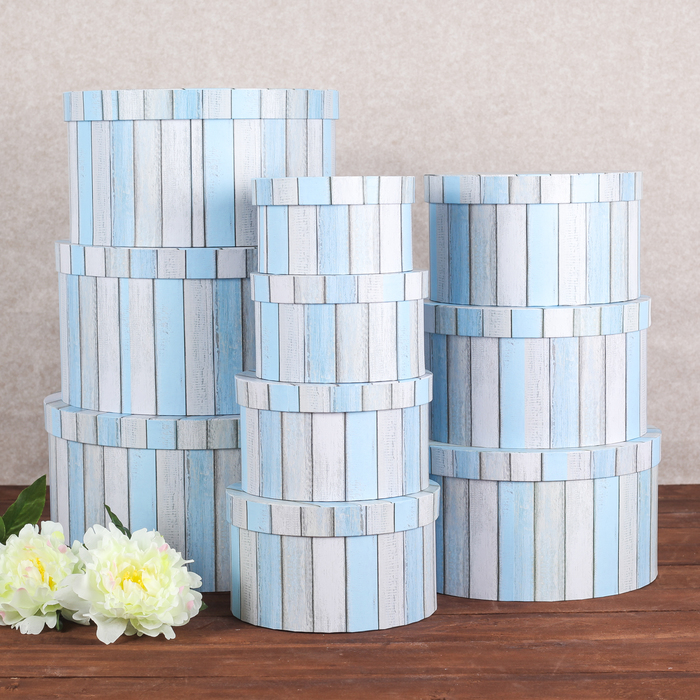 Набор коробок 10в1, 35 х 35 х 17 - 15 х 15 х 8,5 см