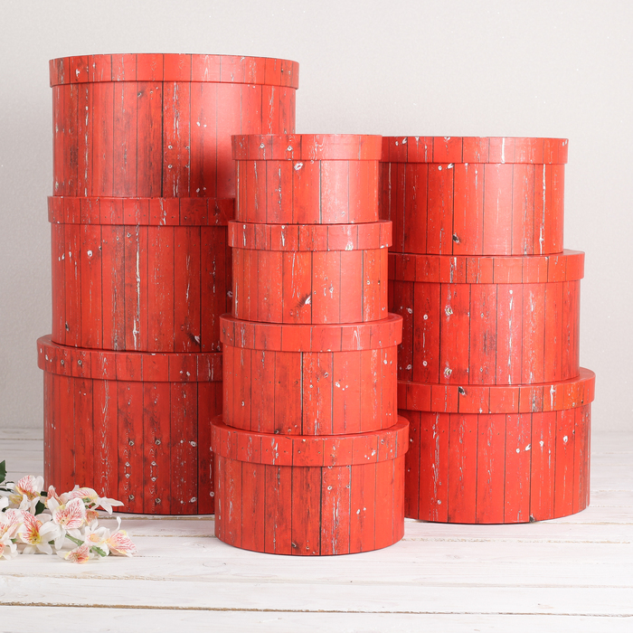 Набор коробок 10в1, 35 х 35 х 17 - 15 х 15 х 8,5 см