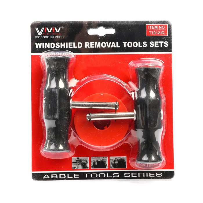 Инструмент для демонтажа лобовых стекол, струна