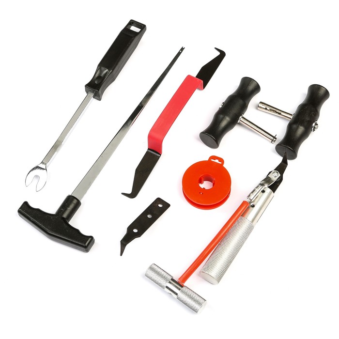 Набор инструментов для замены лобовых стекол, 6 предметов